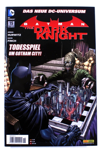 Batman: The Dark Knight Comic Nr. 15: Todesspiel um Gotham City von Panini